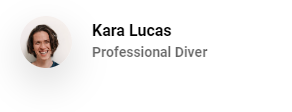 Kara Lucas Professional Diver