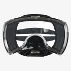 M168 Wide view black diving mask