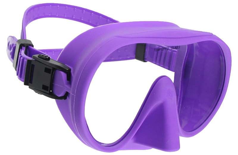 m166 Purple diving mask