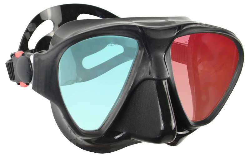 M267 Black diving mask