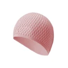 SC02 Silicone Swim Cap Pink 拷贝