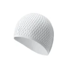 SC02 Silicone Swim Cap White 拷贝
